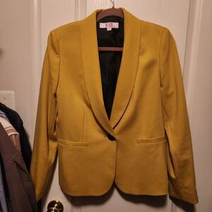Women's Mustard Blazer Size 10